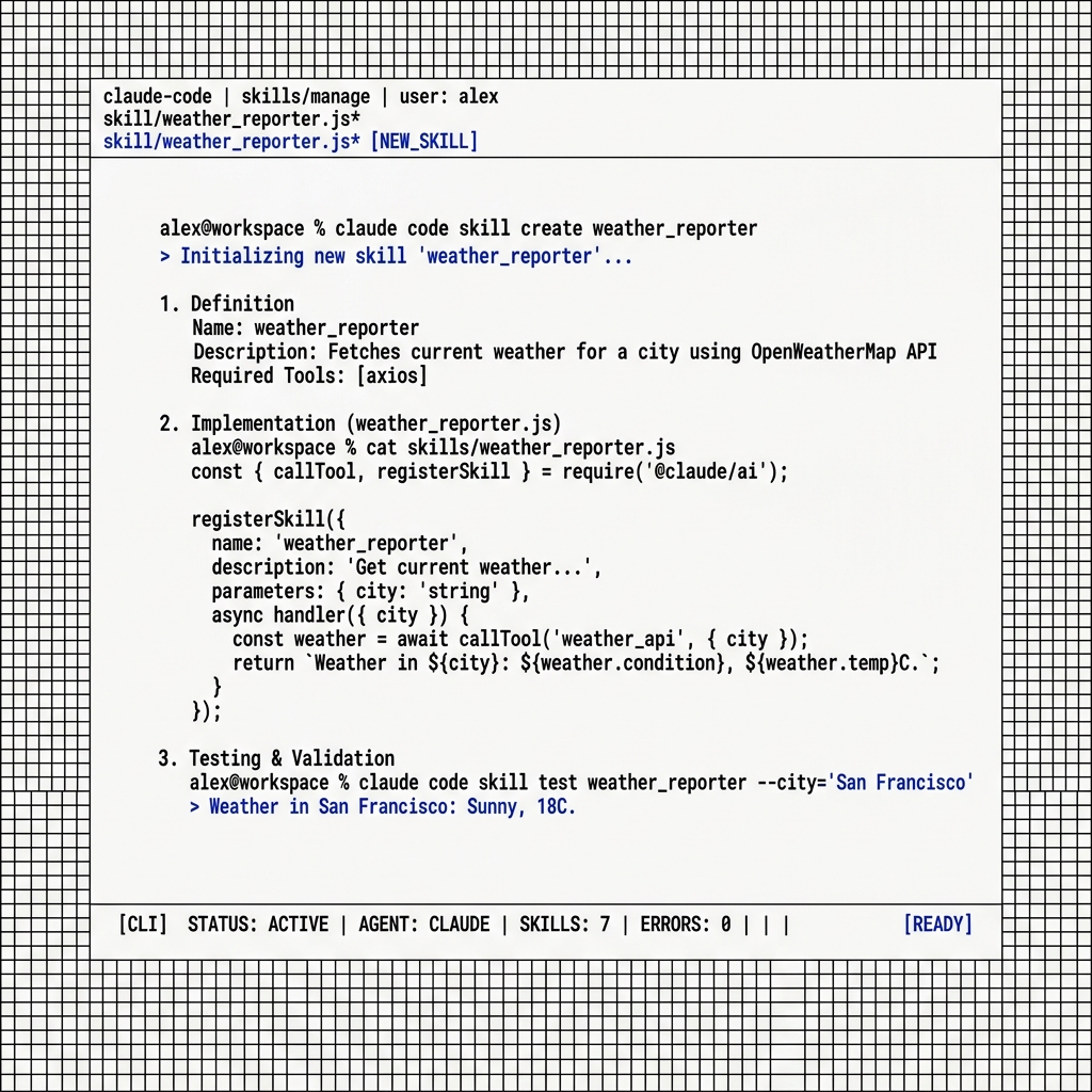 MCP Terminal UI Mockup Screenshot